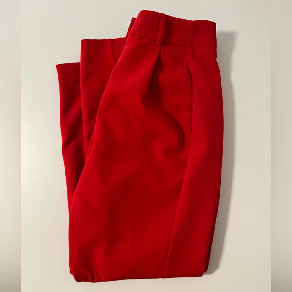 Express Bold Red Pants